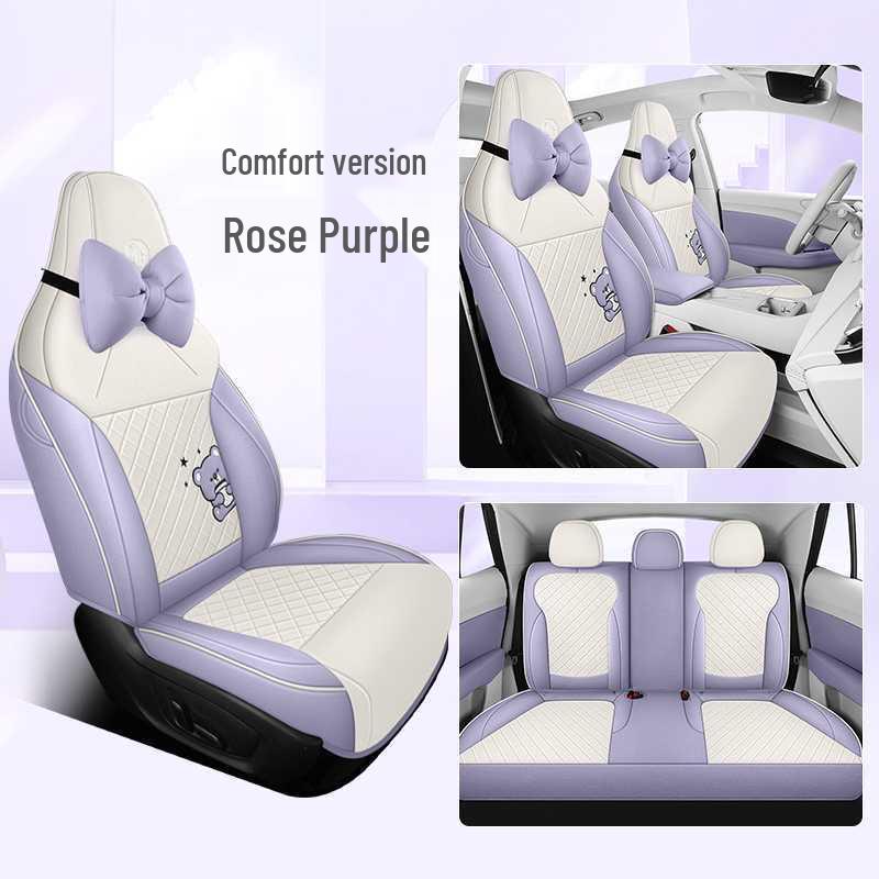 Compatible with all-season MG4 seat covers for 26 models, offering full coverage car seat cushions dedicated to MG4.