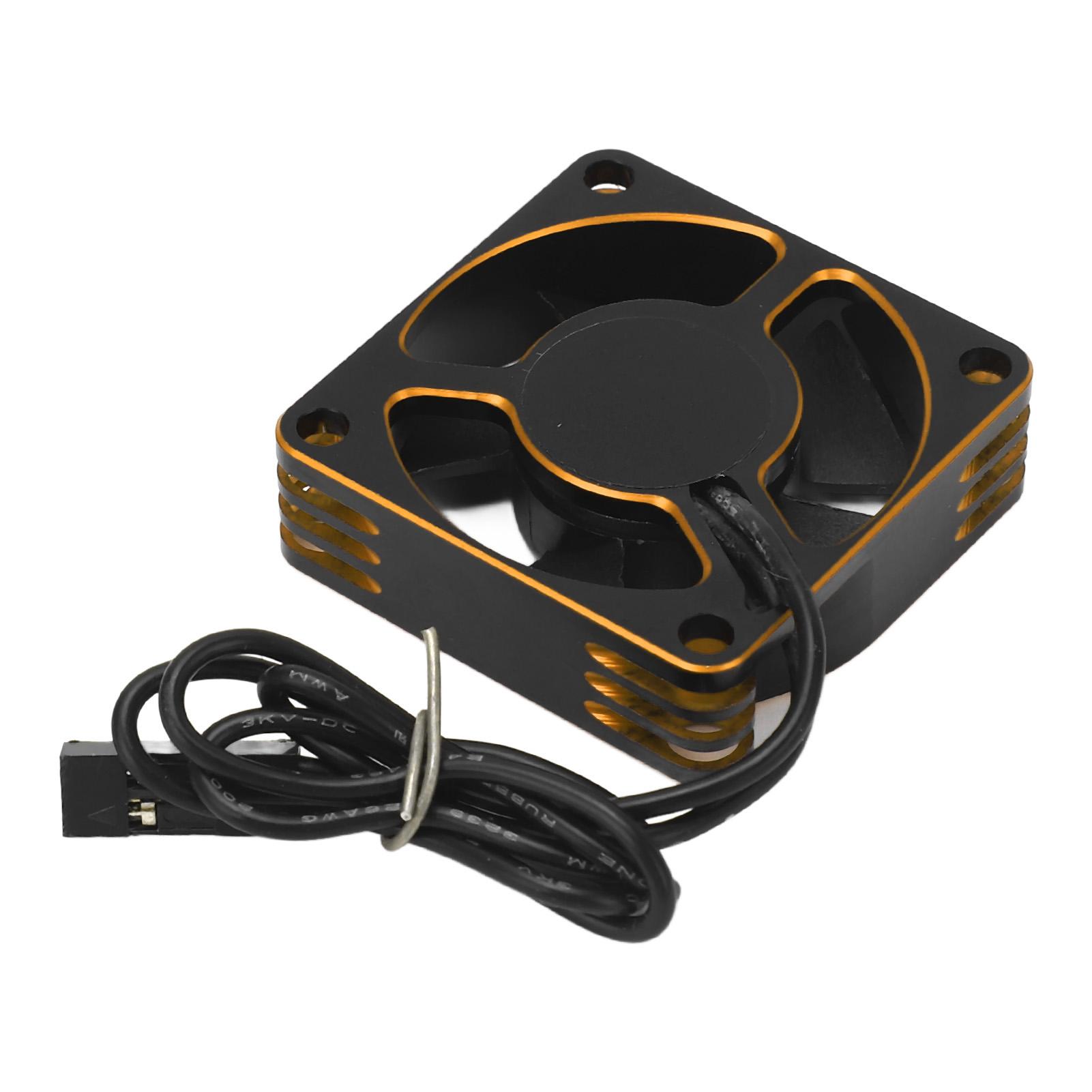 

RC Motor Cooling Fan Universal 35mm RC Motor Heatsink 15000rpm ESC Cooling Fan for Traxxas RC Car золотой