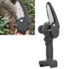 Cordless Electric Chain Saw Black Mini Rechargeable Woodworking Cutting Tools (Prise Americaine )