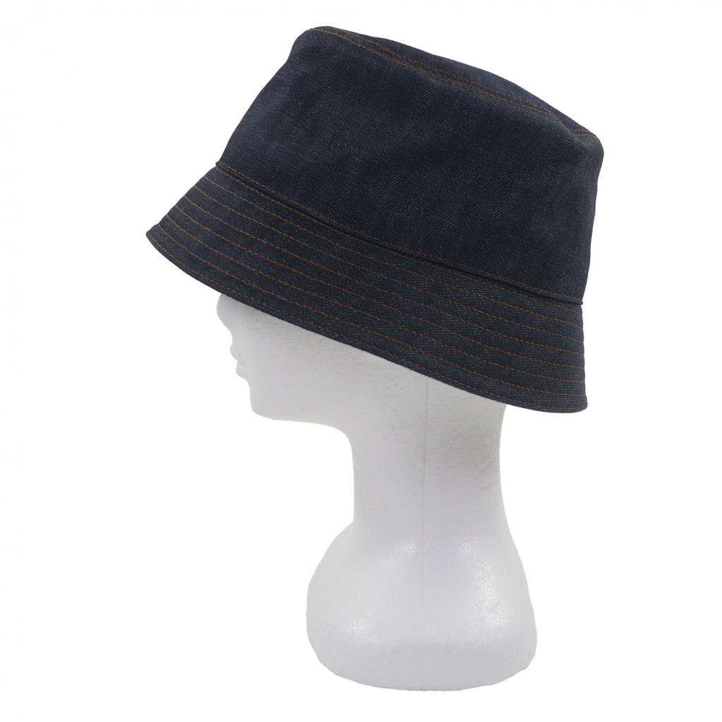 Pristine PRADA hat Indigo cotton mens XL 2HC137 Used