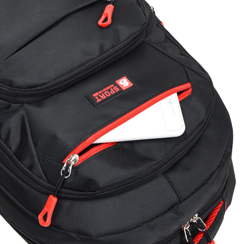Großer Laptop-Rucksack für Herren Damen – Geschäftsreise-Rucksack mit mehreren Fächern und verstellbaren Trägern