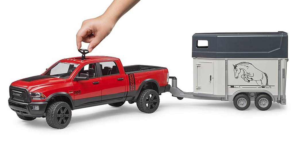 BRUDER Ram Power Wagon & Horse Trailer BR2501