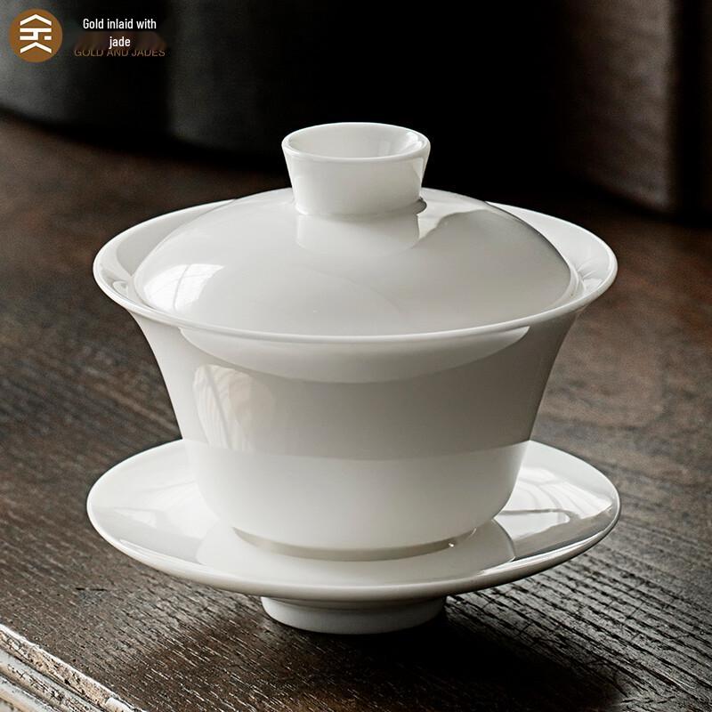 Dehua White Porcelain Kung Fu Tea Gaiwan (120ml)