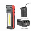 Dimmable COB LED Work Light USB Rechargeable Flashlight with Magnetic &Hook Power Bank Inspection Lamp for Car Repair Camping