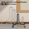 Metal Display Stand Plates Rack High Stability Strong Load-bearing Home Decor Storage Solution Foldable Design Multipurpose Holder Portable Organizer