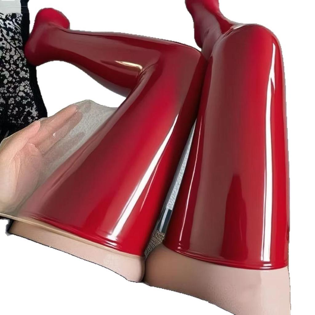 Borderless 8D Horse Oil Shiny Over-the-Knee Ultra-Thin Lift-Up Stockings for Beautiful Summer Legs