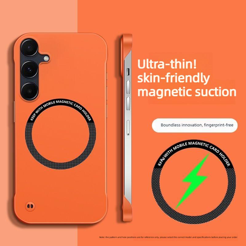 Luksusowe Ultra Cienkie Etui Matowe typu Skin Feel Dla Samsung Galaxy A57 A37 A17 A56 A36 A26 F17 M17 A55 Dla Magsafe Osłona Ochronna PC