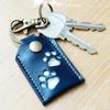 Keyring Pet Hair Storage Bag Cat Dog Claw Dogs Paw Pendant Pet Hair Keychain  Backpack Decor