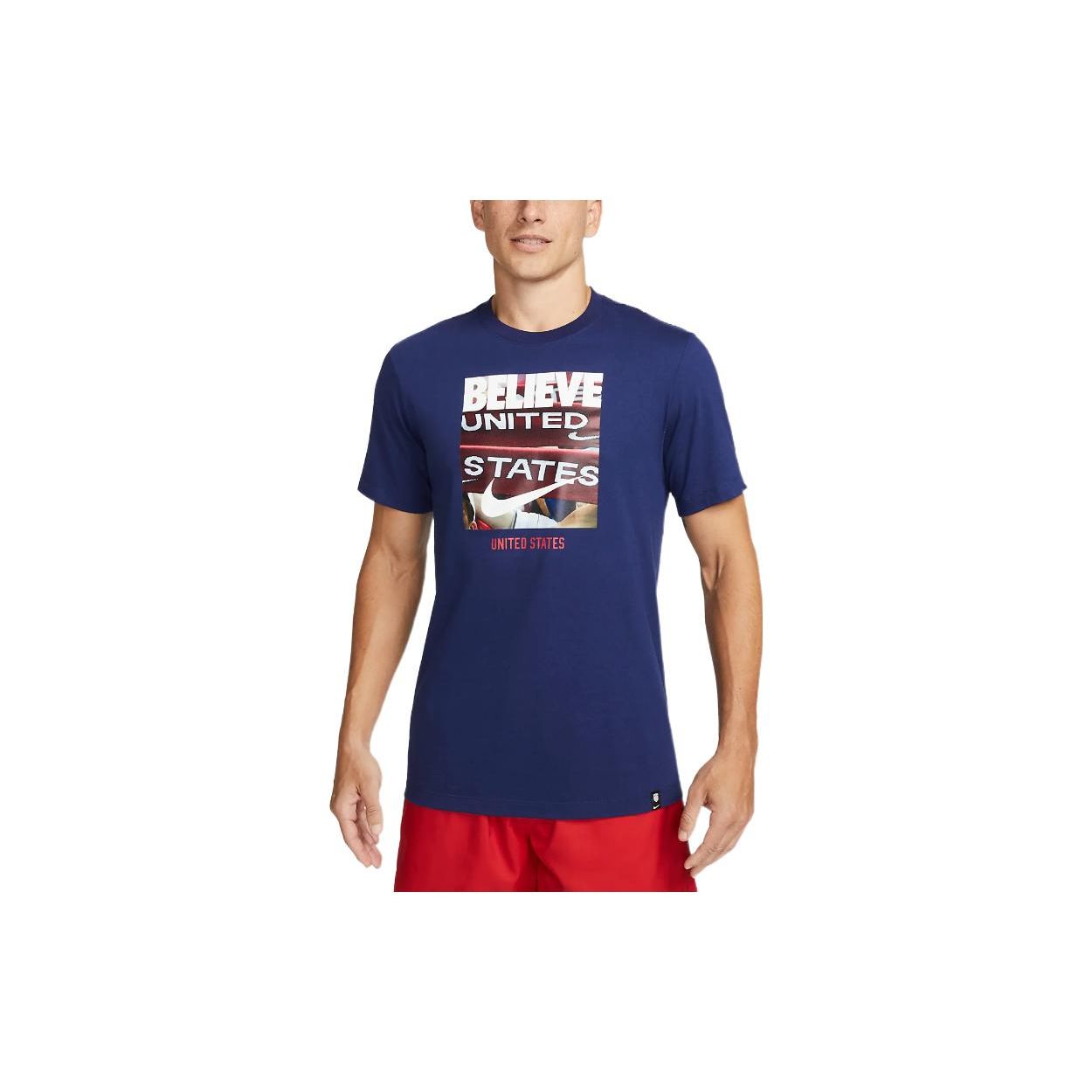 

Nike USMNT Believe Men s Short-Sleeve T-Shirt Loyal Blue DX4194-421 L
