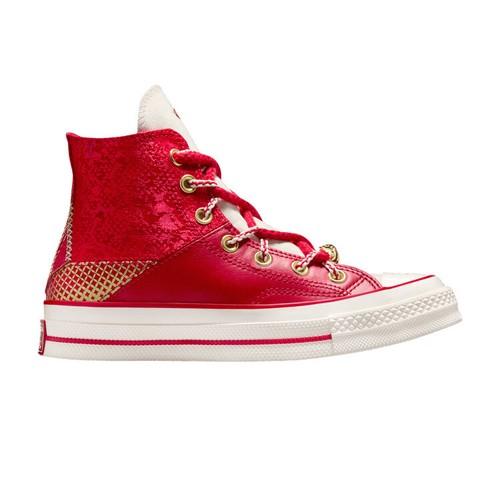 

Converse Chuck 70 High Lunar New Year - Enamel Red Snakeskin - A13349C EU 36 красный