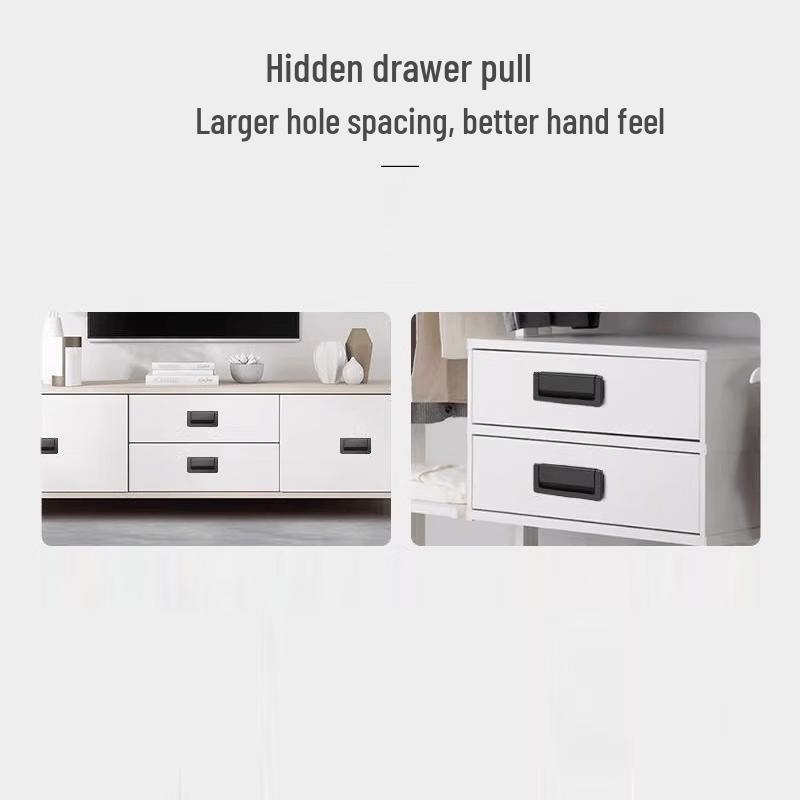 DUO No-Punch Invisible Recessed Handle