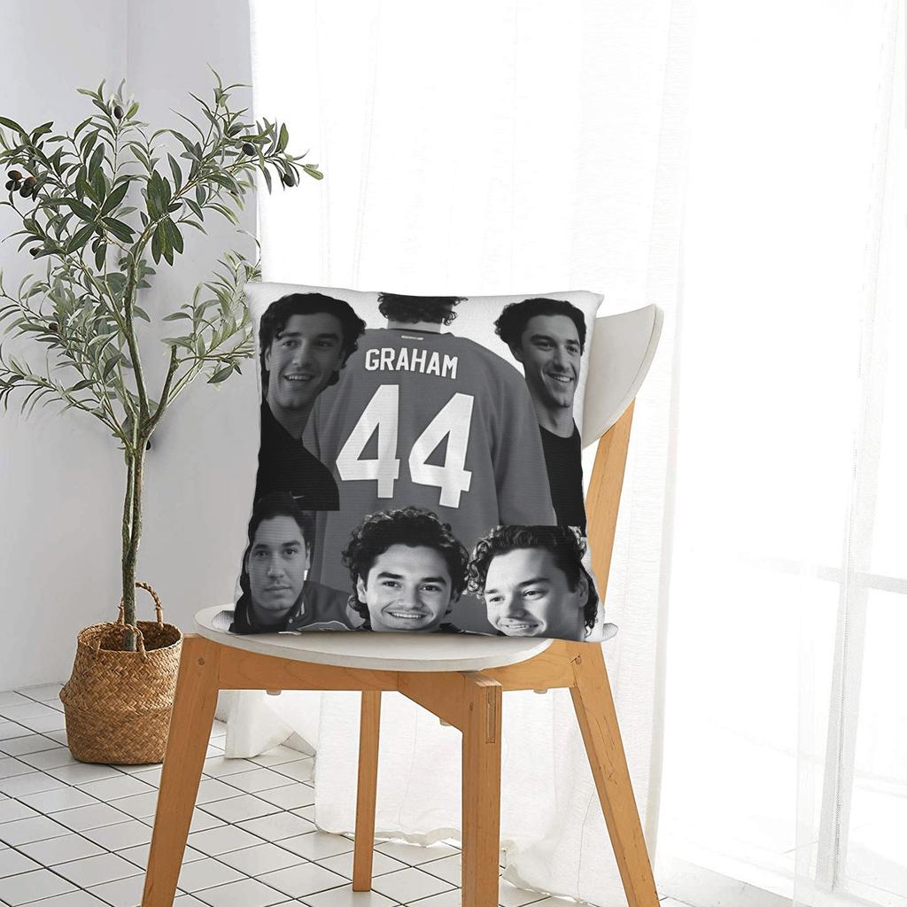 Garrett Graham Poster Kissenbezüge Off Campus Neuheit Kissenbezug Für Wohnzimmer Bett Stuhl Weiche Kissenhülle