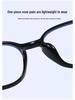 Square Frame Glasses for Women: TR90 Metal, Anti-Blue Light, Prescription/Non-Prescription Lenses, Slimming Design for Large Faces, No Makeup Style