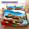 Alvin & The Chipmunks Pattern Bedding,Quilt Set Quilt Cover Pillowcase Home Birthday Gift (1 * duvet cover + 2 * pillowcase, without core)