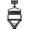 Compact Folding Aluminum Directors Chair for Outdoor, Makeup & Leisure