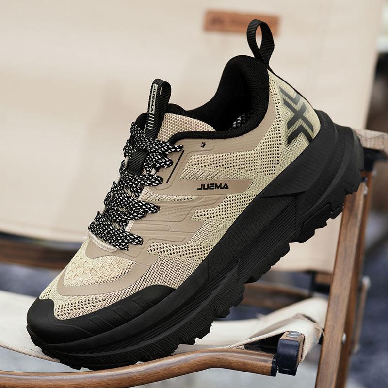 Large size running men's shoes wear-resistant and non-slip outdoor hiking shoes breathable and versatile shock-absorbing high-quality sports shoes