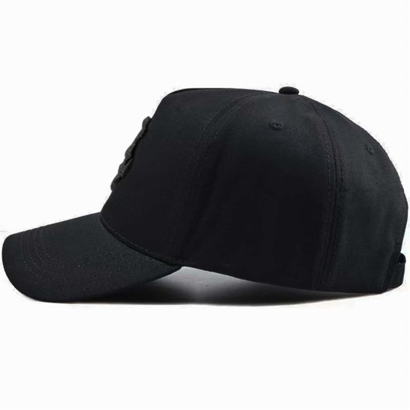 New High Quality Baseball Caps For Men 5 Panel Solid 100% Cotton Anchor Embroidered Sun Visor Snapback Hip Hop Dad Trucker Hats