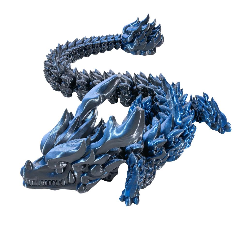 3D Printed Articulated Dragon Xiangyun Dragon Crystal Dragon Decorative Dragon Crystal Dragon Toy Adults Kids Toys Mystery Dragon