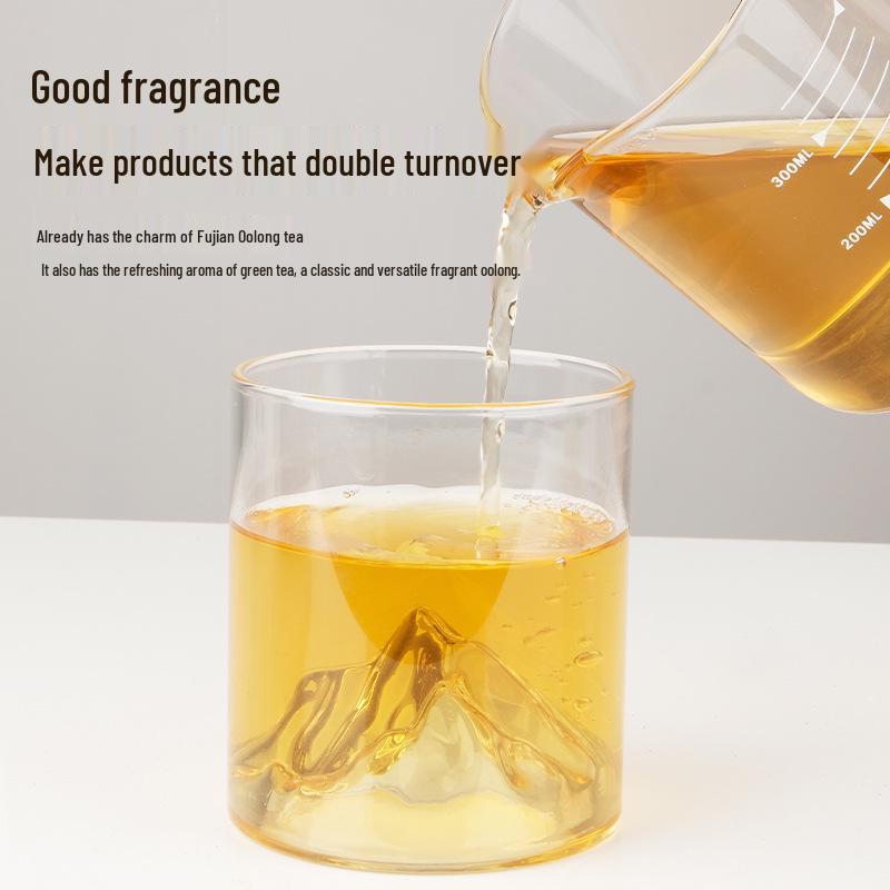 Four Seasons Oolong Green Tea - Spring Milk Tea Blend with Loose Leaf Fruit.