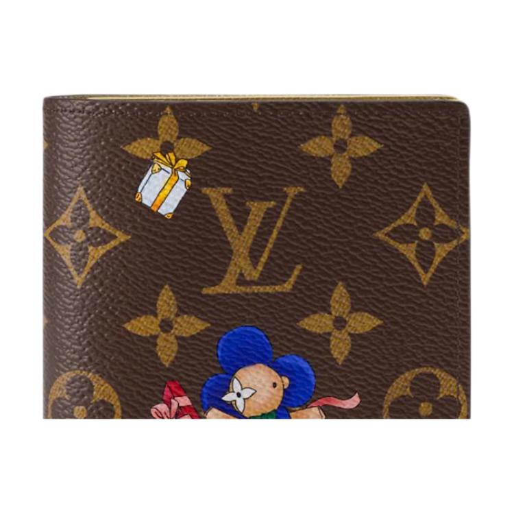 Louis Vuitton Monogram Coated Canvas Passport Holder Women Accessories Brown M15327