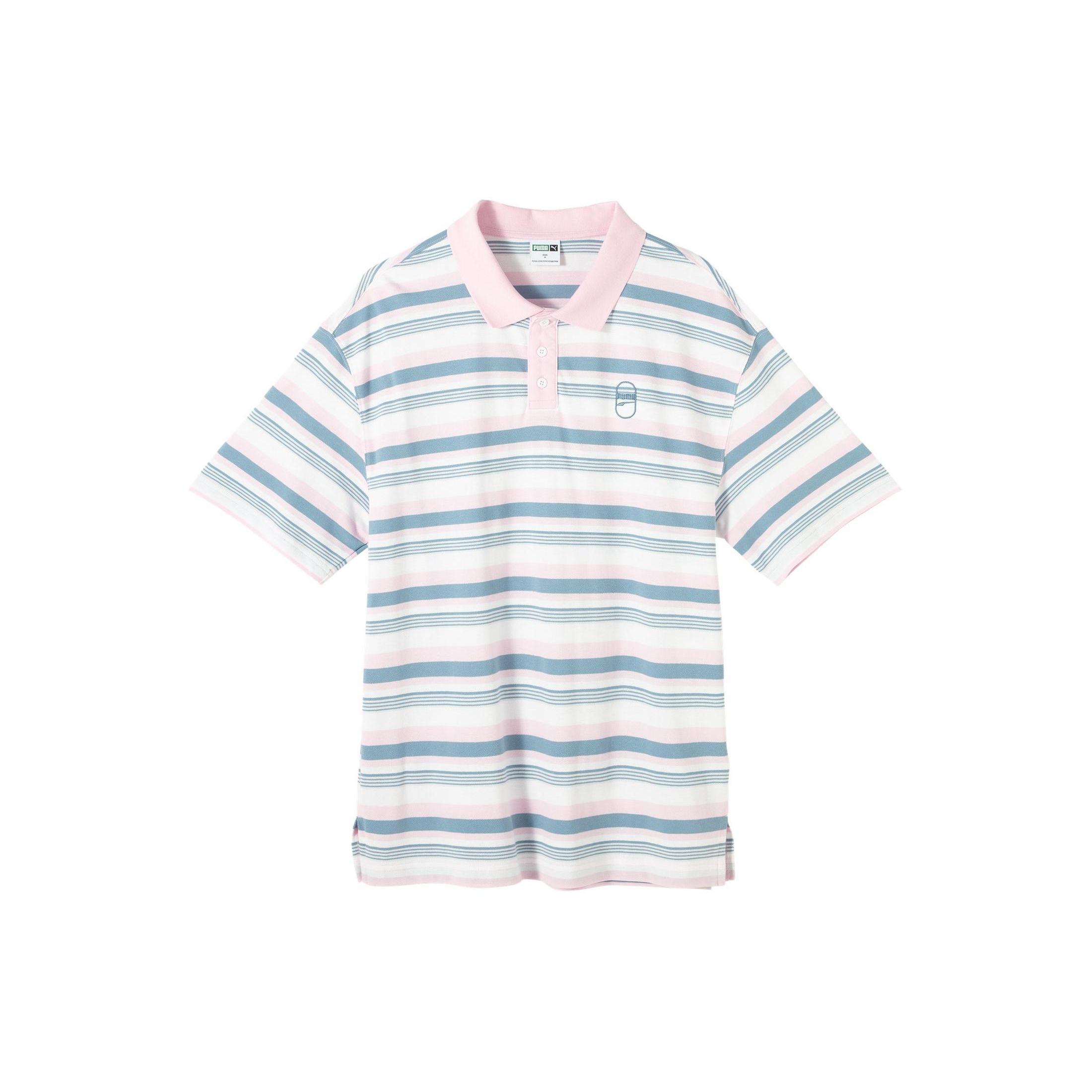 

Новая футболка-поло PUMA Downtown Унисекс Светло-розовая 630119-93 M