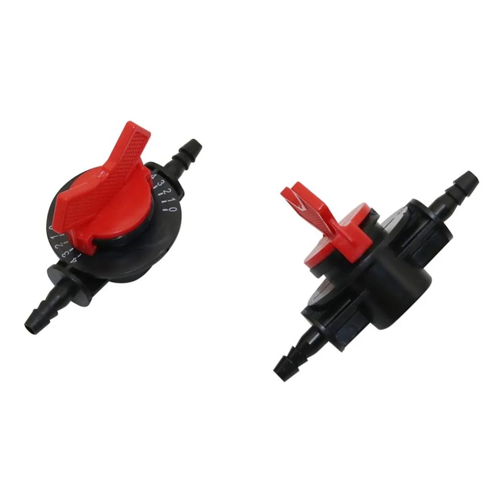 4-Speed Adjustable Water Flow Control Valve Garden Agriculture Irrigation 6mm Hose Switch Fertilizer Injector Fittings 1/5Pcs