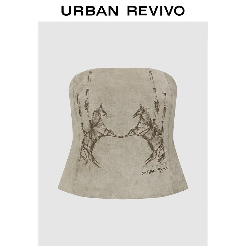 

UR 2025 Autumn Printed Blouse L