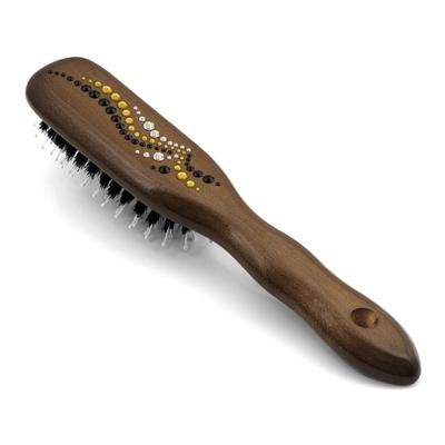 Wooden Hair Brush HBMB-18