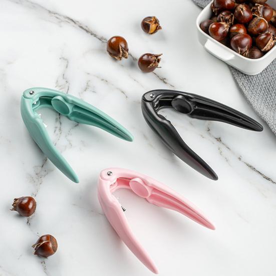 1/2/3Pcs Chestnut Peeler Tool Sharp Serrated Blade Nutcracker Chestnut Opener Ergonomic Comfort Grip Nut Prep Helper Chestnut Peeling Tool