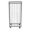 Garage   Storage Rack Carbon Steel Large Capacity Rolling Sports   Storage Cart with Wheels for Basket  Foot 