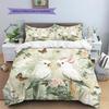 Beautiful Cockatoo Pattern Bedding Home Decoration Birthday Gift (1 * duvet cover + 2 * pillowcase, without core)