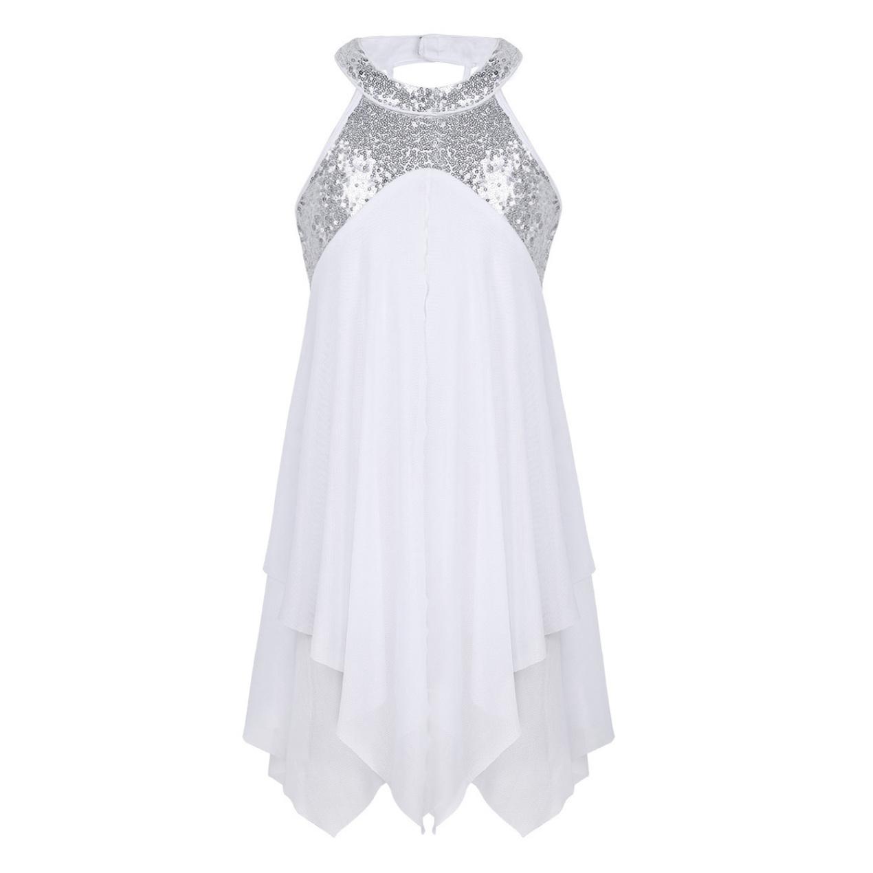 

Детское танцевальное платье белый