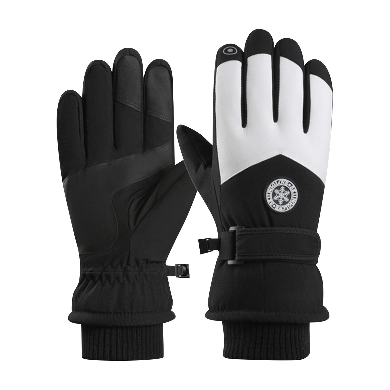 

Лыжные варежки зимние теплые утолщенные ветрозащитные варежки для верховой езды на открытом воздухе Лыжные варежки зимние теплые утолщенные ветрозащитные варежки для верховой езды на открытом воздухе One Size