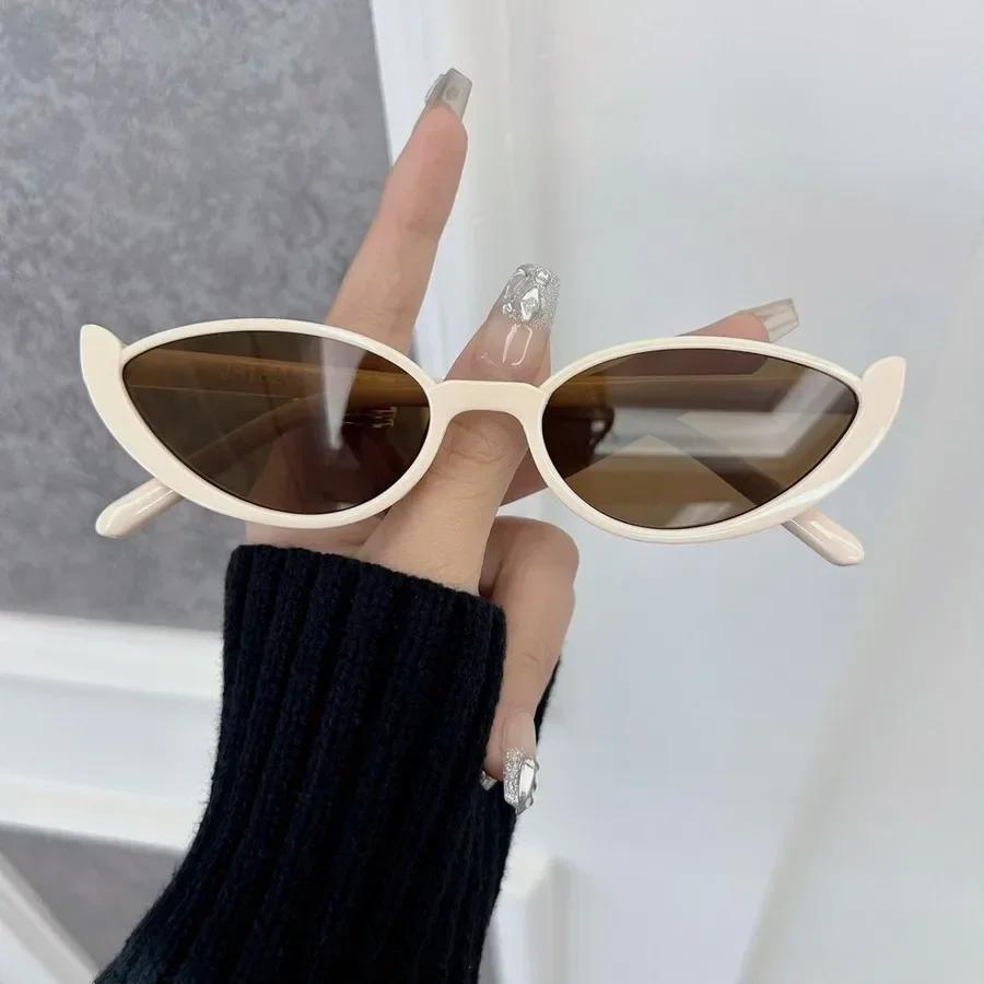 Designer Cat Eye Sunglasses Women Men Vintage Brand Sun Glasses Female Male Small Frame Mirror Retro Oculos De Sol