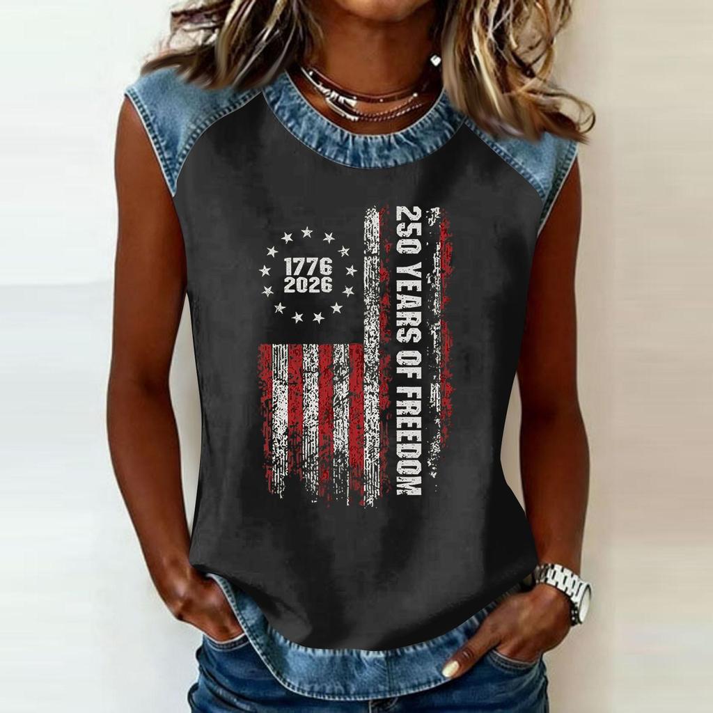 Camiseta informal de manga larga para mujer con cuello redondo y estampado