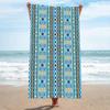 Ultra Absorbent Microfiber Beach Towel With Sea Turtle Print Quick Dry Large Size 70x140cm Pool Vacation Travel