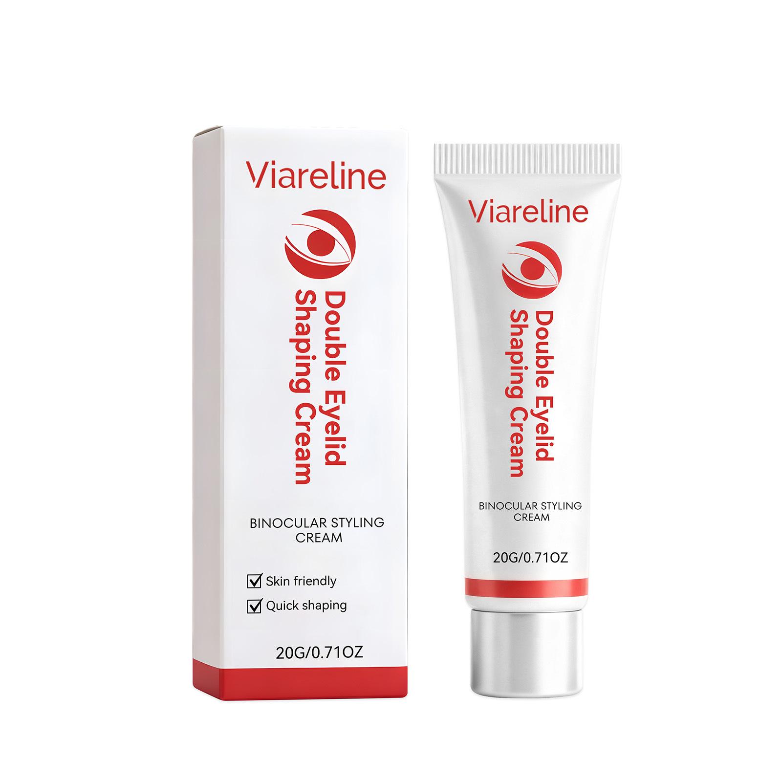 VIARELINE Eye Base Cream, Daily Makeup Primer, Natural Modification, Invisible Outline, Smooth Lines, Eye Skin Care 20g
