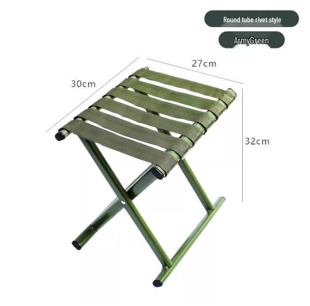 Portable Thickened Folding Stool for Fishing, Travel, and Camping