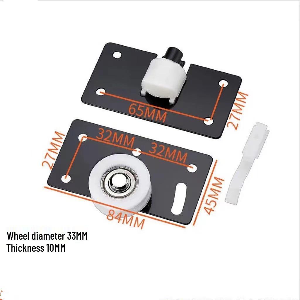 Stainless Steel Sliding Door Pulley Wheel for Solid Wood Cabinets