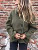 2025 INS A/W Fuzzy Stand Collar Button-Up Loose Warm Fleece Coat