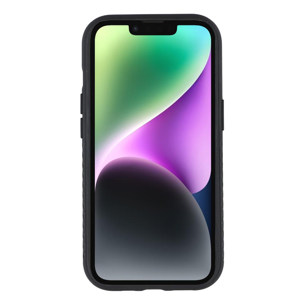 For iPhone 14/13 Case with Kickstand Shockproof TPU+PC Phone Back Cover