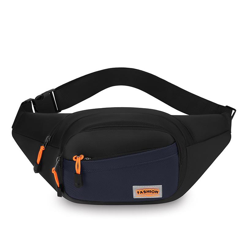 

Многофункциональная нагрудная сумка для хранения Мужская наплечная сумка Уличная поясная сумка Сумка через плечо темно-синий