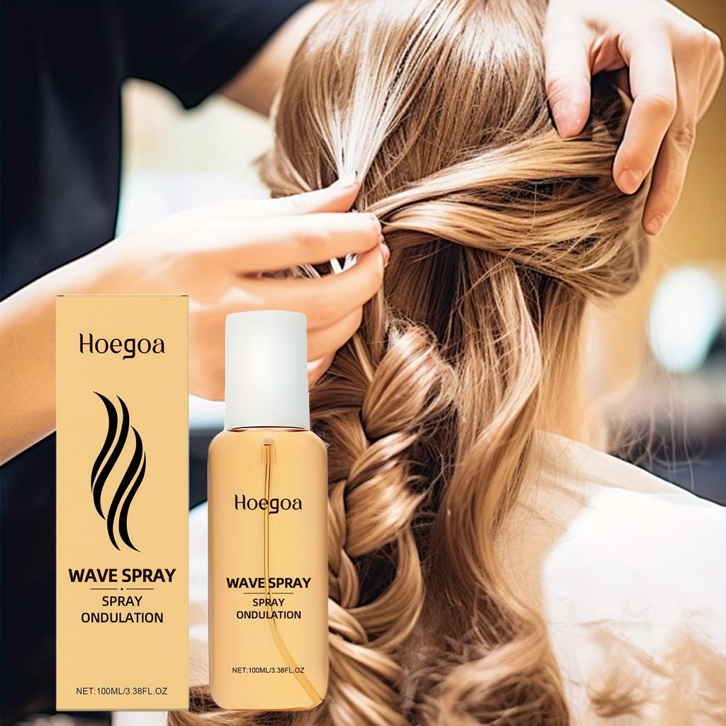 100ml Curl Defining Spray - Daily Styling Texture Mist for Natural Hold and Voluminous Curls | Effortless Hairstyling, Travel-Friendly