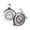 Portable Round Steel Freezer Dial Kitchen Stainless Refrigerator Thermometer