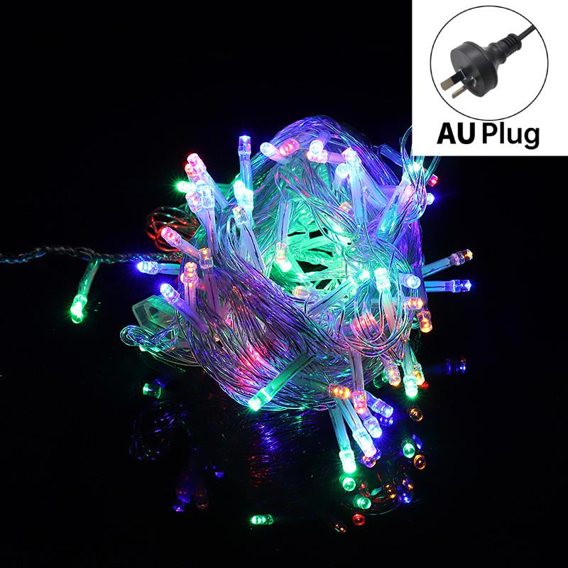 Weihnachtslichterkette mit acht Funktionen, wasserdicht, für den Außenbereich, zur Dekoration festlicher Anlässe
