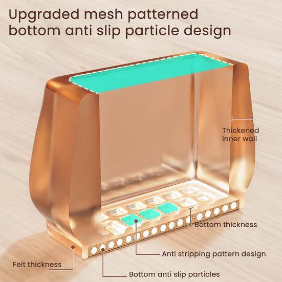 16Pcs Chair Leg Floor Protectors Stool Leg Protector Caps Anti-Slip Chair Leg Caps for Hardwood Floors Anti-Scratch Reduce Noise