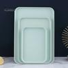 Multi-use Large Capacity Serving Tray Plastic Practical Food-grade Storage Tray for Home