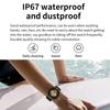 T98 Smart Watch with Built-In Earbuds AMOLED Round Screen Waterproof Bluetooth-Compatible Calling Watch