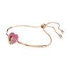 Swarovski Idyllia Heart Crystal Pendant Bracelet Women bracelet Rose-Gold 5683581