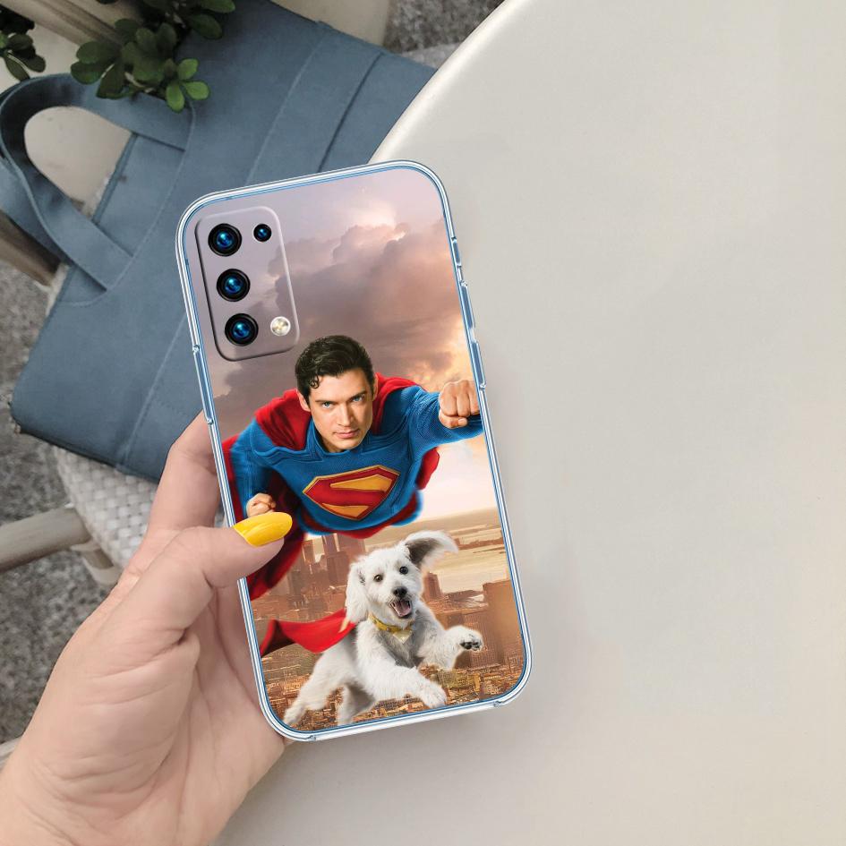 

HK67 Superman Transparent Phone Case for LG K22 K30 K40 K40S K41 K42 K50 K50S K51 K51S K52 K61 K62 K71 K92 Q60 Q61 V40 V50 V60 LG K71